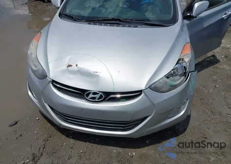 2013 Hyundai Elantra Limited из США, поврежденный, VIN 5NPDH4AEXDH232559